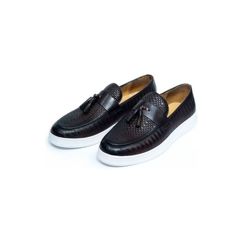 Mænds Fritidssko Slip-on Elegance - Kaffe