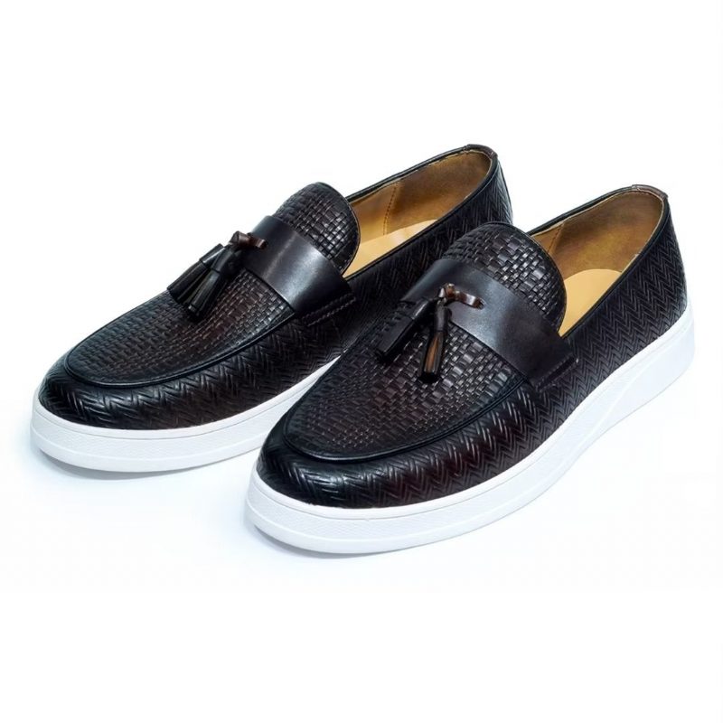 Mænds Fritidssko Slip-on Elegance - Kaffe