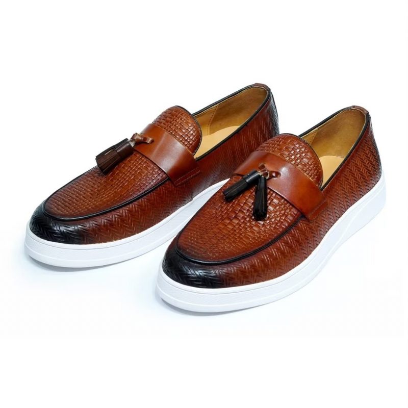 Mænds Fritidssko Slip-on Elegance - Brun