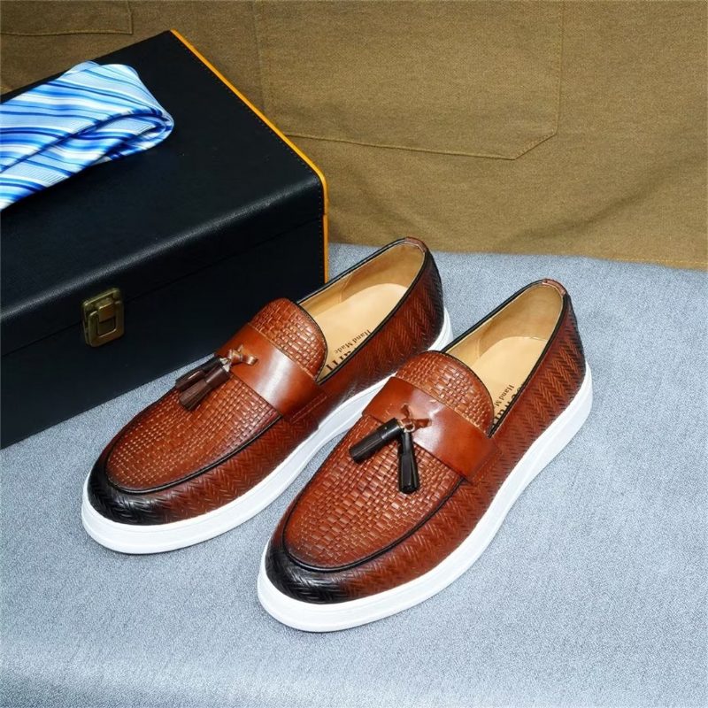 Mænds Fritidssko Slip-on Elegance - Brun